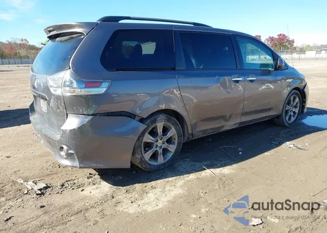 2014 Toyota Sienna Se 8 Passenger from USA, damaged, VIN 5TDXK3DC3ES460529